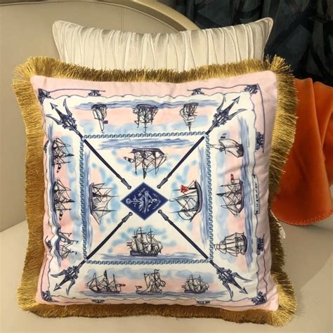 hermes throw pillow replica|authentic hermes blanket.